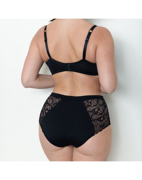 Zwarte bh met beugel Élisa