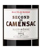 6 Haut-Médoc 2015 Le Second de Camensac 6x75cl