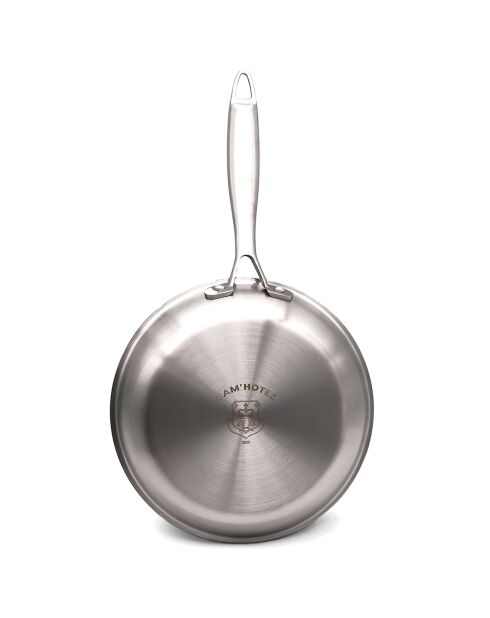 Poêle triplex induction grise - D.28 cm