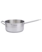Casserole & Couvercle en inox induction gris - D.28 cm