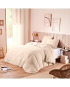 Parure housse de couette en gaze de coton naturel