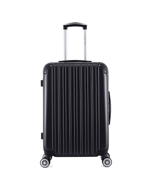 Valise Moyen Séjour 4 roues doubles Denali 65 cm noire