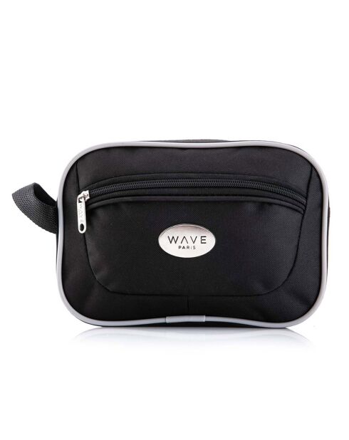 Borsa da toilette Loire nera - 24x16x10 cm