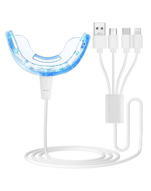 Dispositivo LED para blanquear los dientes