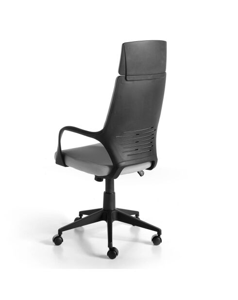 Fauteuil de bureau réglable gris / foncé - 63x63x117 cm