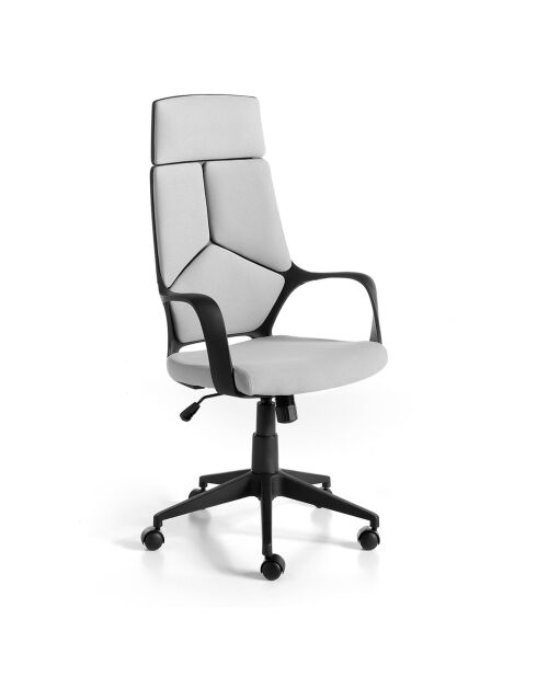 Fauteuil de bureau réglable gris / foncé - 63x63x117 cm