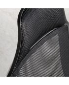 Fauteuil de bureau réglable noir - 63x64x120 cm