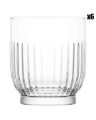 6 Verres à eau transparents - 330ml