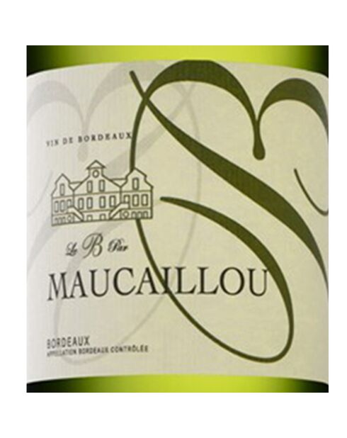 6 Bordeaux Blanc 2022 Le B par Maucaillou 6x75cl