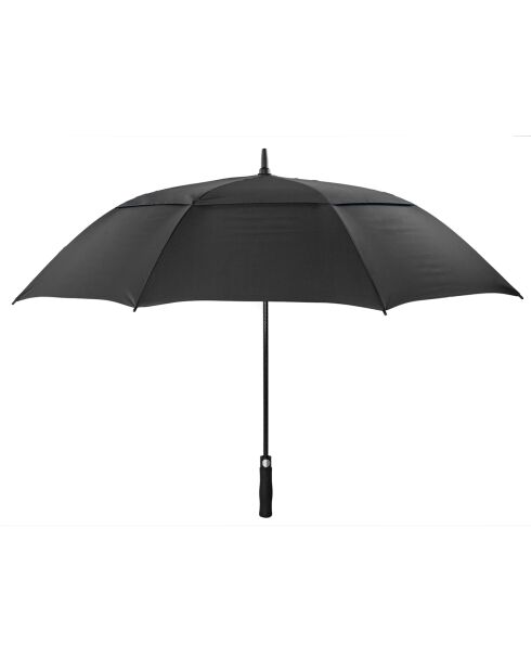 Grand parapluie de Golf Susino UK à double ventilation et résistant au vent noir