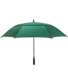 Grand parapluie de Golf Susino UK à double ventilation et résistant au vent vert