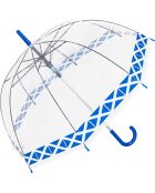Parapluie transparent cloche - avec Scottish flag transparent