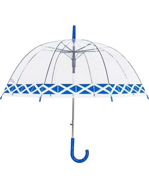 Parapluie transparent cloche - avec Scottish flag transparent