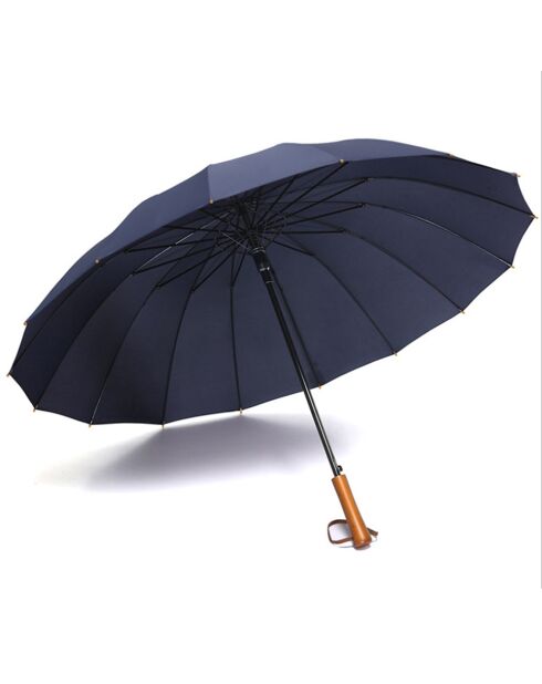Grand parapluie golf imprimé 16 baleines bleu