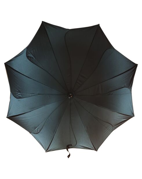 Parapluie forme tournesol droit automatique noir