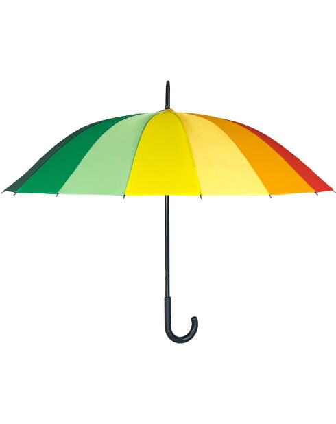 Großer Golfschirm mit Regenbogen-Print