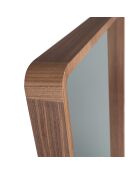 Miroir sur pied avec cadre en bois plaqué noyer - 60x190x7 cm