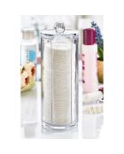 Transparante doos voor wattenstaafjes - 6x6x17 cm