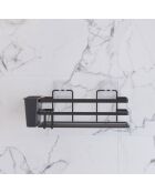 Support de douche noir - 275x85x85 cm