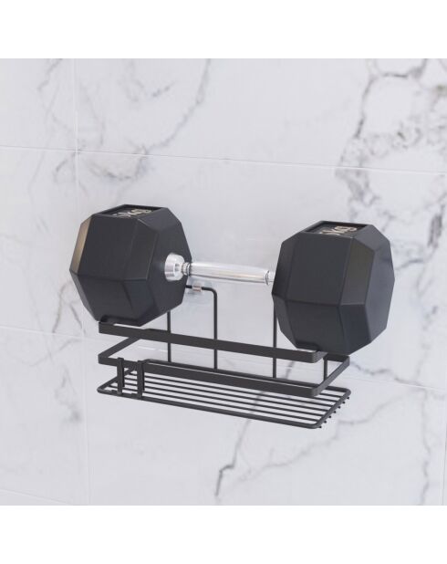 Support de douche noir - 275x85x85 cm