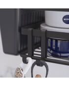 Support de douche noir - 275x85x85 cm