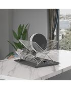 Porte-vaisselle noir - 35.5x29.5x26 cm