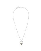Collier en Argent, Laiton & Labradorite