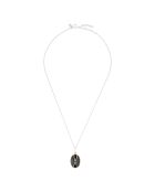 Collier en Argent, Laiton & Onyx noir