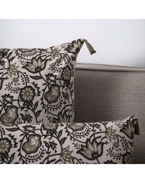 Housse de coussin Carma taupe