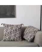 Housse de coussin Carma taupe