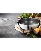 Wok induction Virtuo gris - D. 24 cm