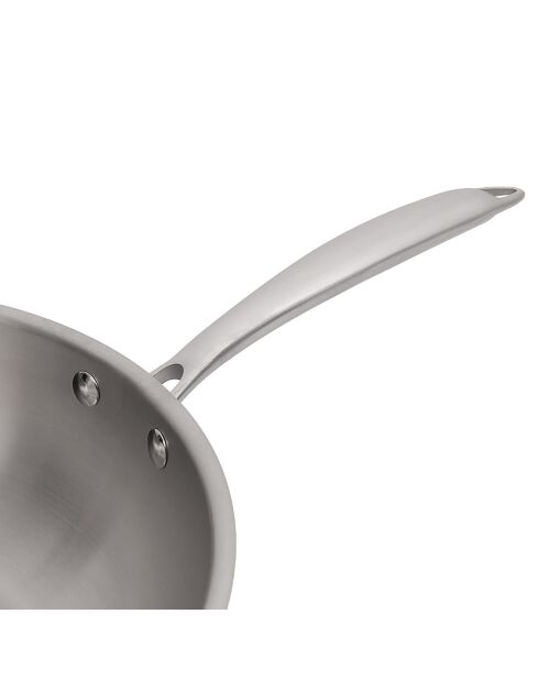 Poêle induction Gourmet grise - D. 28 cm