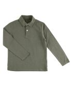 Polo Manches Longues Enzo olive