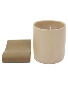 Candela profumata in ceramica 4 elementi fragranza casuale - 1 stoppino 18:00