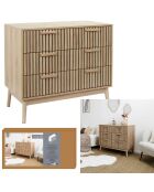 Commode Klaus marron - 90x79x49 cm