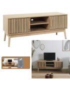 Mueble de TV marrón Klaus - 117x48x40 cm