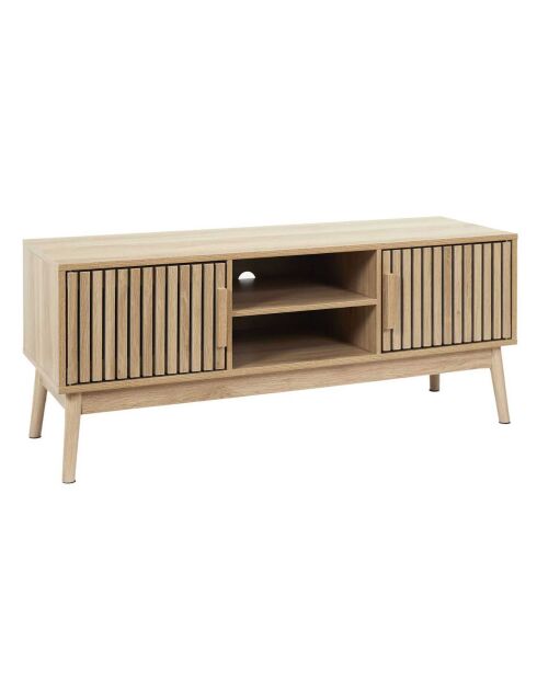 Mueble de TV marrón Klaus - 117x48x40 cm