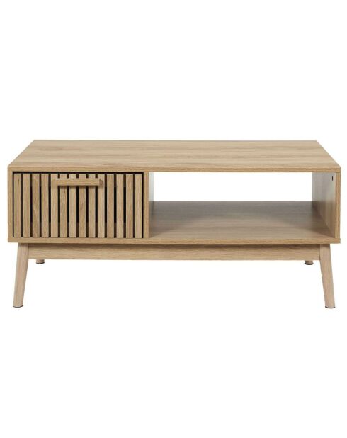 Mesita marrón Klaus - 100x43x50 cm