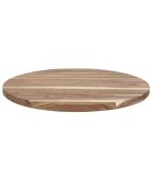 Plateau tournant bois - 35x4x35 cm