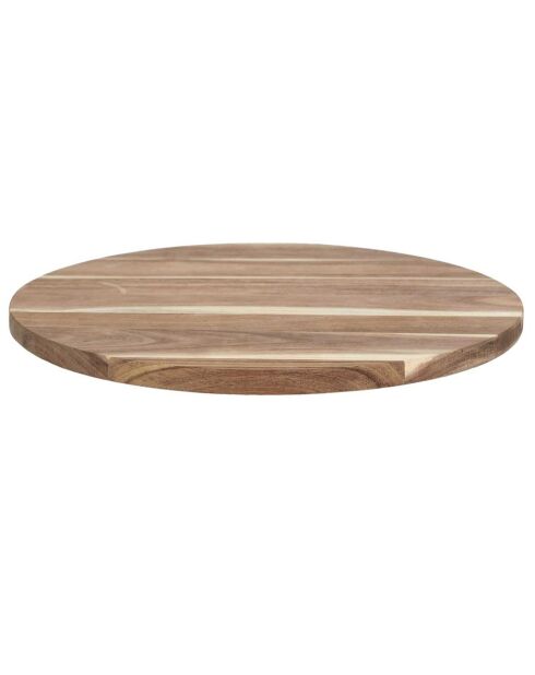 Plateau tournant bois - 35x4x35 cm