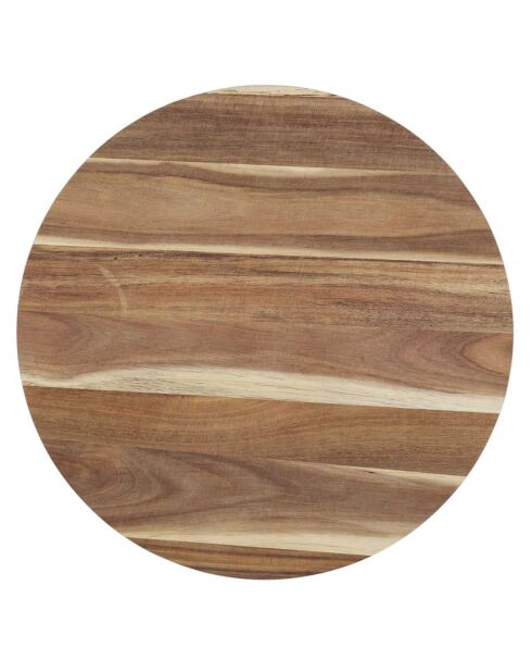 Plateau tournant bois - 35x4x35 cm