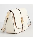 Sac bandoulière en Cuir Chloé blanc cassé - 24.5x19x8 cm