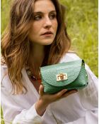 Borsa a tracolla Etienne Mint in pelle - 16x10x9 cm