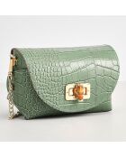Borsa a tracolla Etienne Mint in pelle - 16x10x9 cm