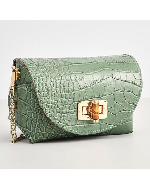 Borsa a tracolla Etienne Mint in pelle - 16x10x9 cm