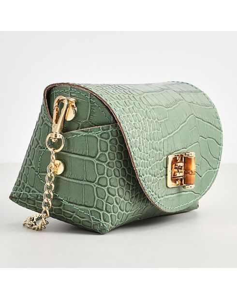 Borsa a tracolla Etienne Mint in pelle - 16x10x9 cm