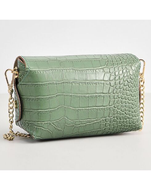 Borsa a tracolla Etienne Mint in pelle - 16x10x9 cm