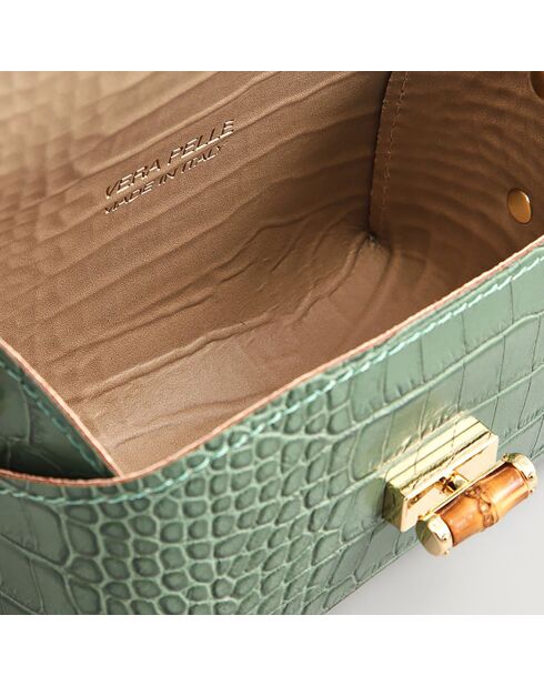 Borsa a tracolla Etienne Mint in pelle - 16x10x9 cm
