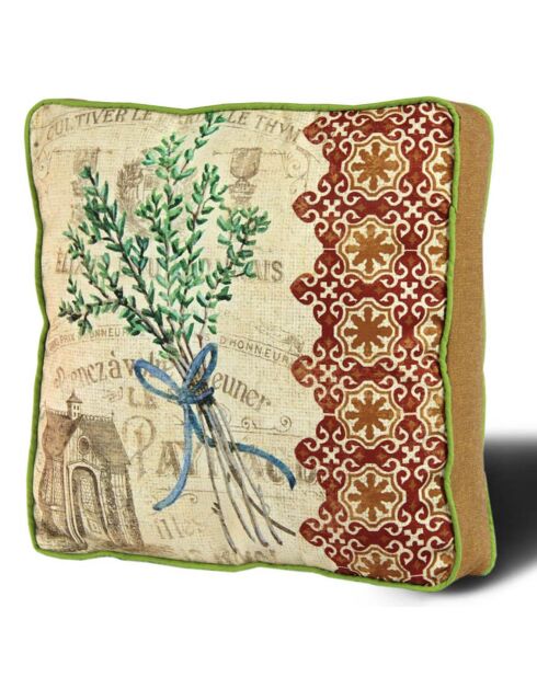 Coussin de chaise multicolore - 42x42 cm