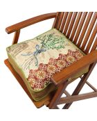 Coussin de chaise multicolore - 42x42 cm